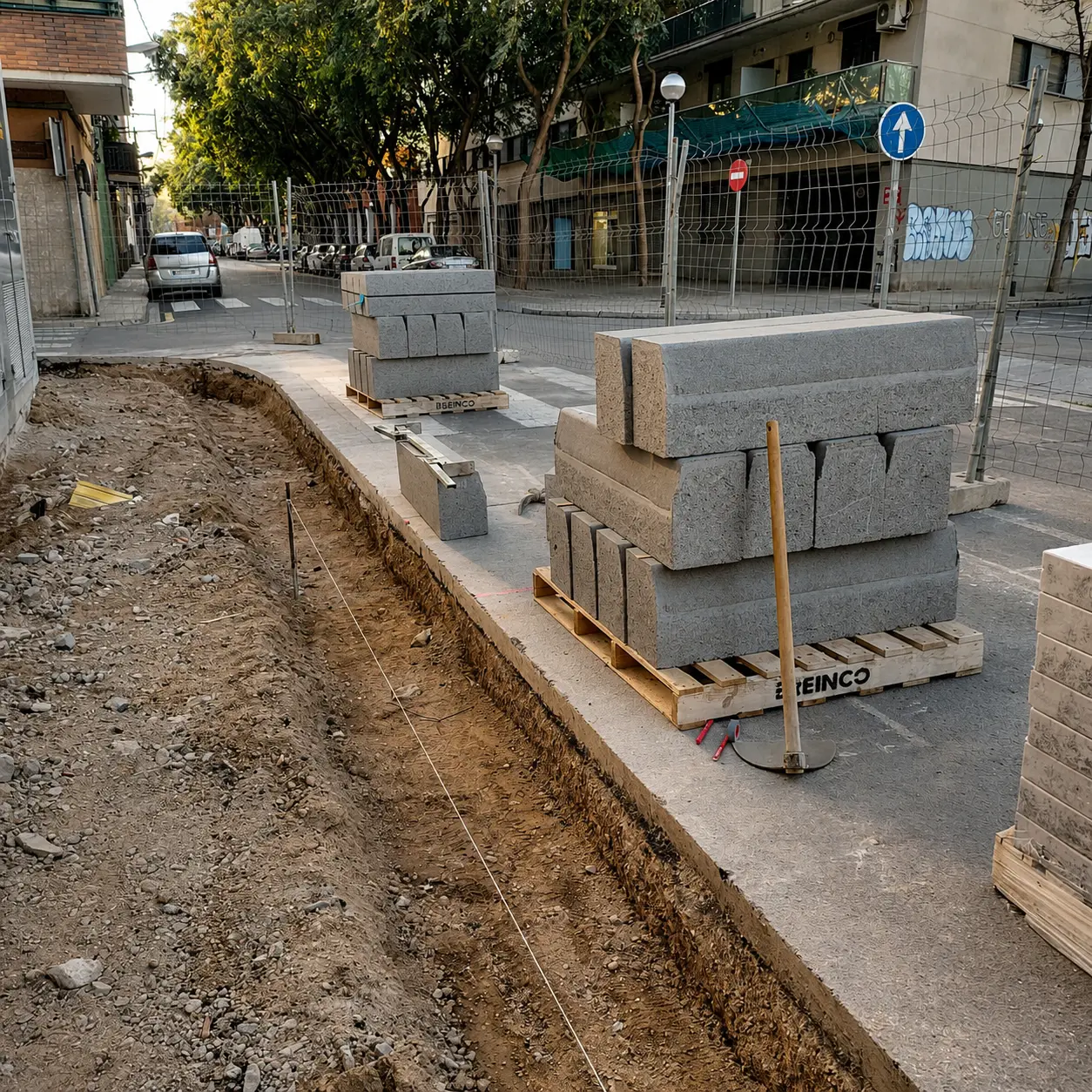 Obra pública en Barcelona y Girona | Santa Fe Construcciones