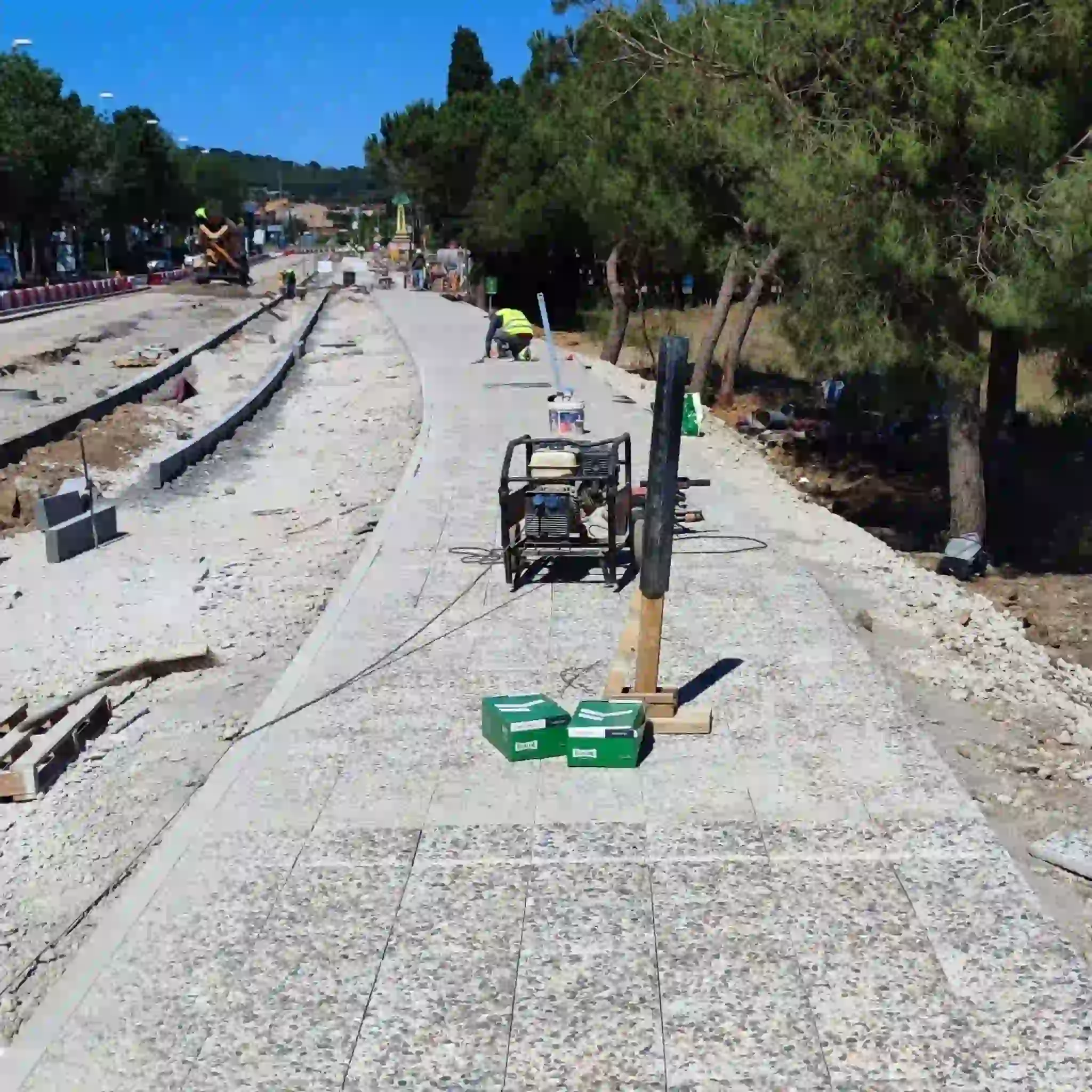Aceras construcción · Tarragona